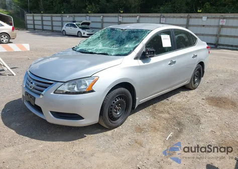 2014 Nissan Sentra S из США, поврежденный, VIN 3N1AB7AP2EY333822